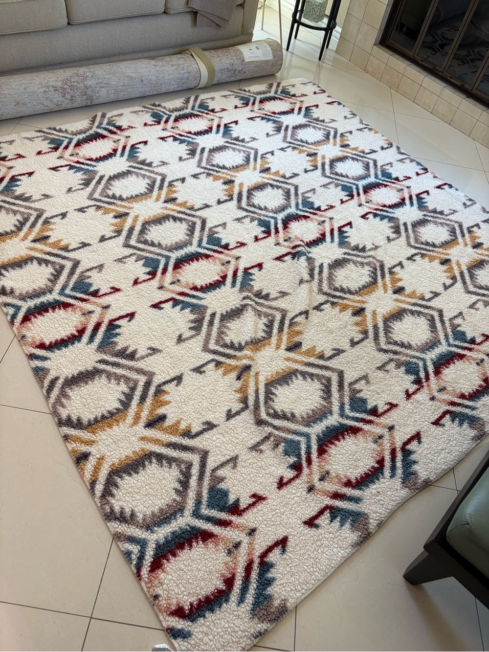 Pendleton Sherpa blanket - Picture 2 of 9
